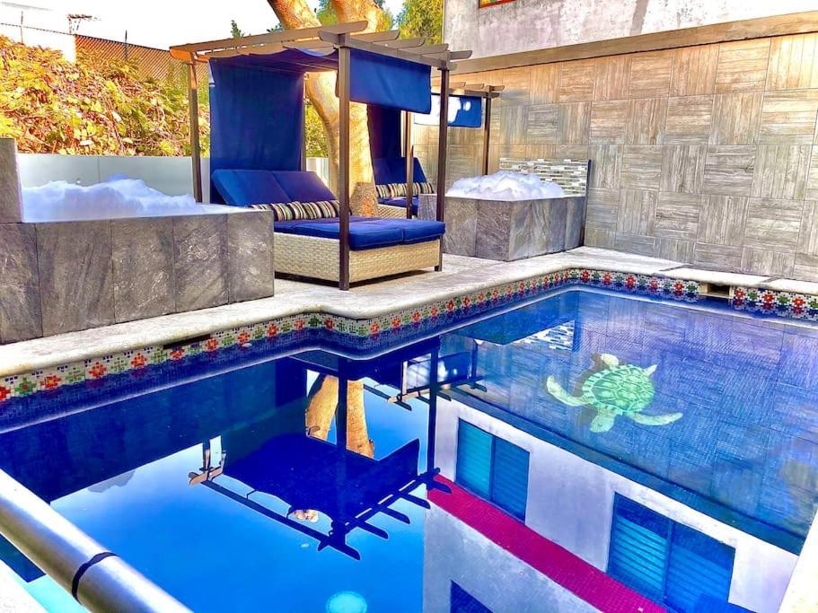 شقة Loft Arte Y Diseno, Terraza, Asador, 3 Pantallas "Cuernavaca Somos El Unico Airbn Que Te Ofrece 2 Exclusivos Jacuzzis Profesionales Con Agua Caliente Y Sistema De Hidromasaje, Tipo Spa" Fraccionamiento Vigilancia 24 Horas المظهر الخارجي الصورة